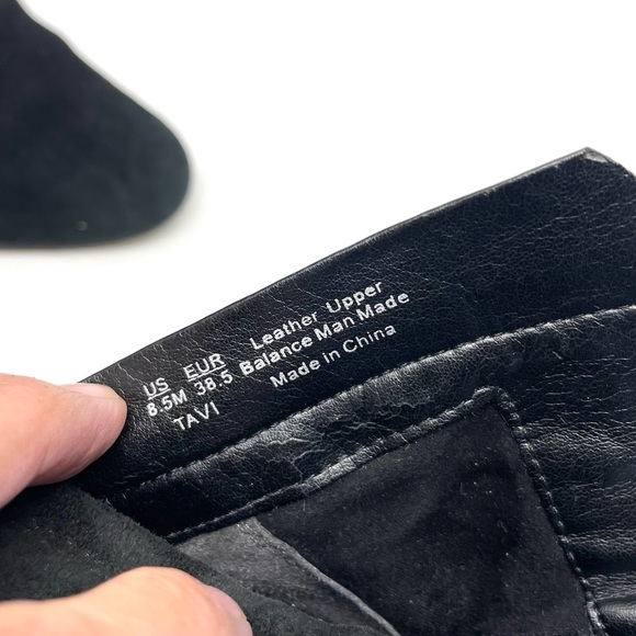 Sam Edelman Tavi Floral Embroidered Black Suede Booties Size 8.5 - Picture 7 of 10